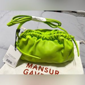 mansur gavriel mini cloud clutch